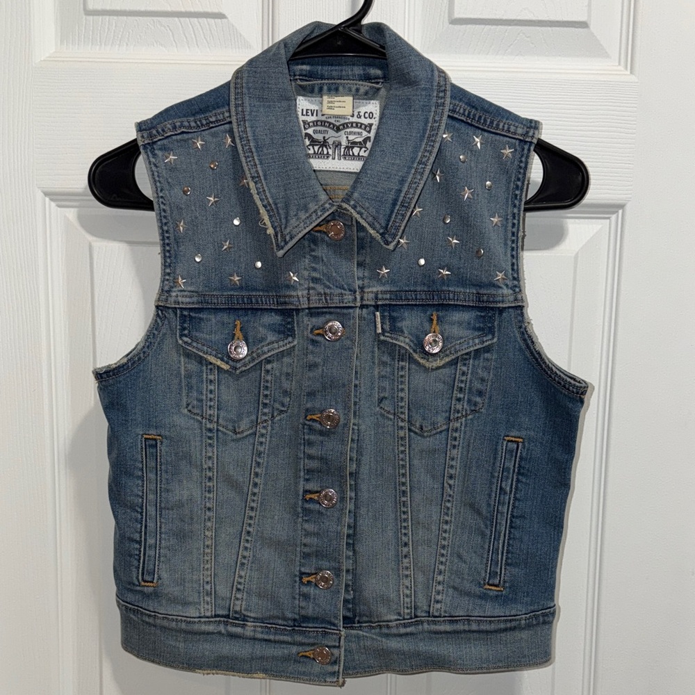 Vintage Levi's Blue Denim Vest